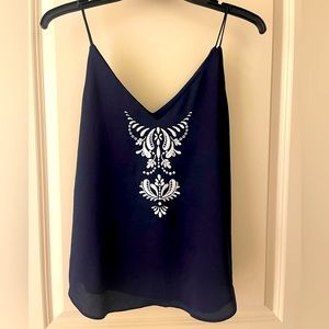 EXPRESS - Women’s embroidered tank Size Small - NWT